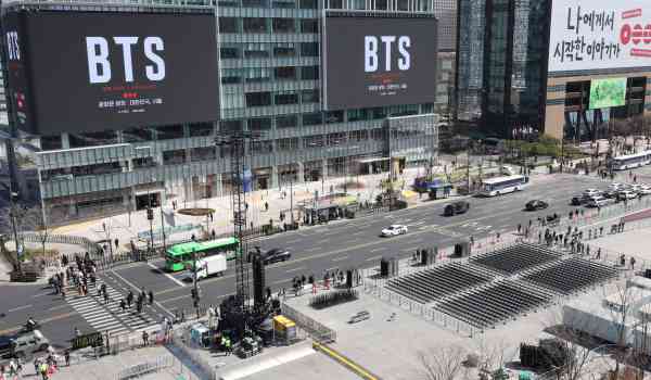 Innenstadt von Seoul wegen massivem BTS-Comeback-Konzert gesperrt