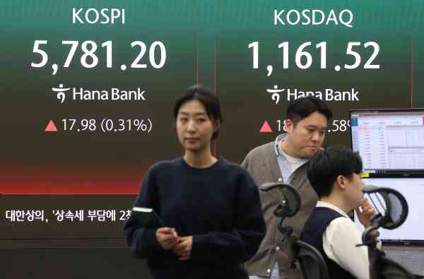 KOSPI stieg am Freitag um 17,98 %