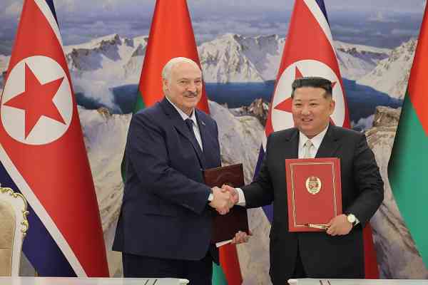 Nordkorea und Weißrussland unterzeichnen Vertrag über Freundschaft und Zusammenarbeit nach Gipfeltreffen der Staats- und Regierungschefs