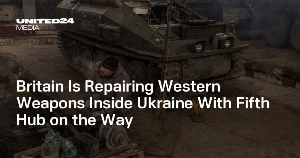 Großbritannien repariert westliche Waffen in der Ukraine mit dem fünften Hub auf dem Weg
