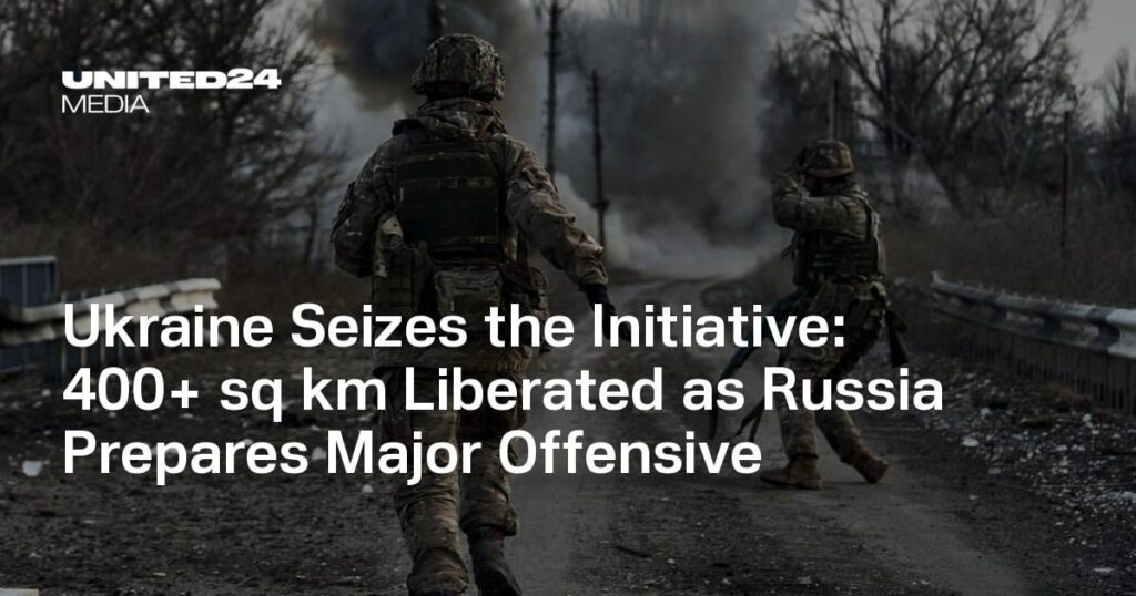Die Ukraine ergreift die Initiative: Über 400 Quadratkilometer werden befreit, während Russland eine Großoffensive vorbereitet Die Ukraine ergreift die Initiative: Über 400 Quadratkilometer werden befreit, während Russland eine Großoffensive vorbereitet