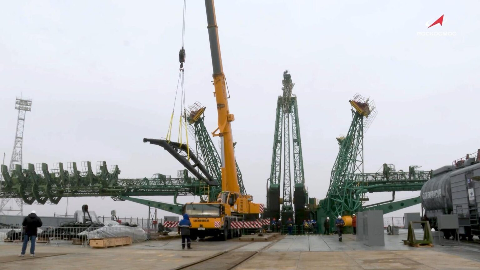 Russland stellt wichtige Startrampe im Kosmodrom Baikonur wieder her