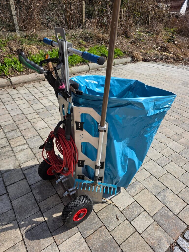 Power Gartenmobil 2.0 Marke Eigenbau👌🏻