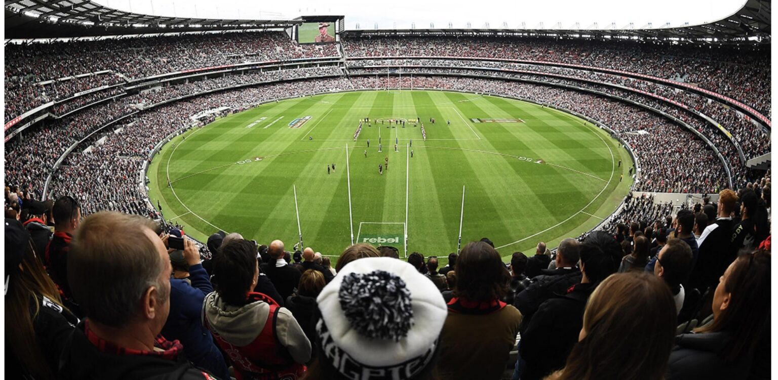 Alle drei Monate könnten russische Opfer das größte Stadion Australiens füllen.