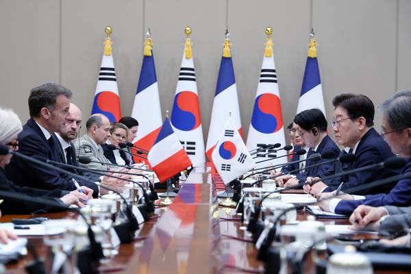 Südkorea und Frankreich diskutieren über Deeskalation der Nahostkrise