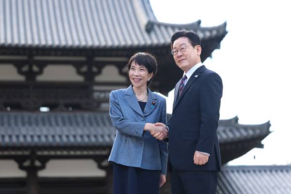 Die Staats- und Regierungschefs Südkoreas und Japans werden am Dienstag in Andong ein Gipfeltreffen abhalten