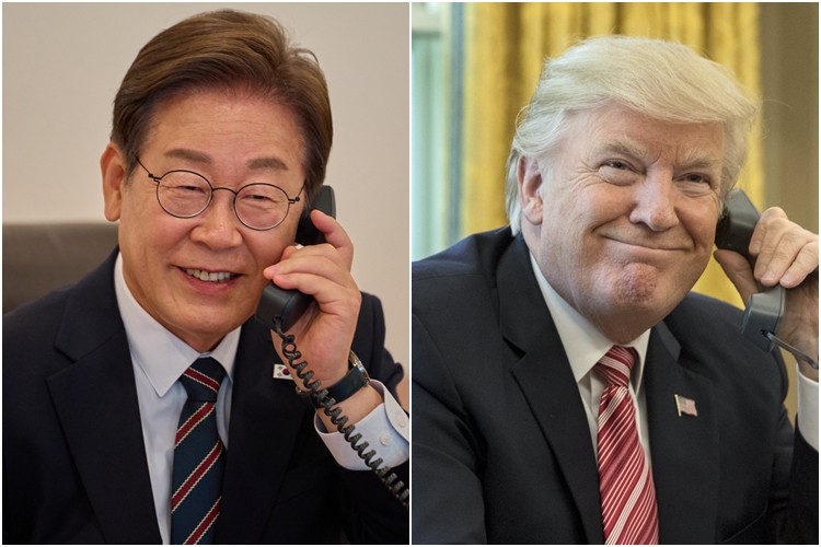 Lee und Trump besprechen in einem 30-minütigen Telefonat den US-China-Gipfel und den Frieden auf der koreanischen Halbinsel