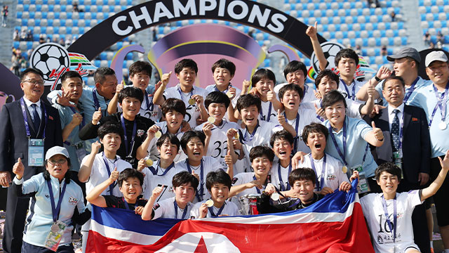 Nordkoreanische Medien heben Fußballsieg hervor, erwähnen südkoreanischen Austragungsort jedoch nicht