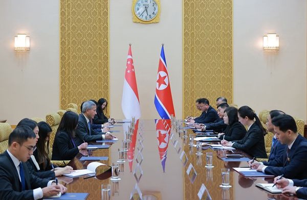 KCNA: Nordkoreanischer Außenminister trifft singapurischen Amtskollegen in Pjöngjang