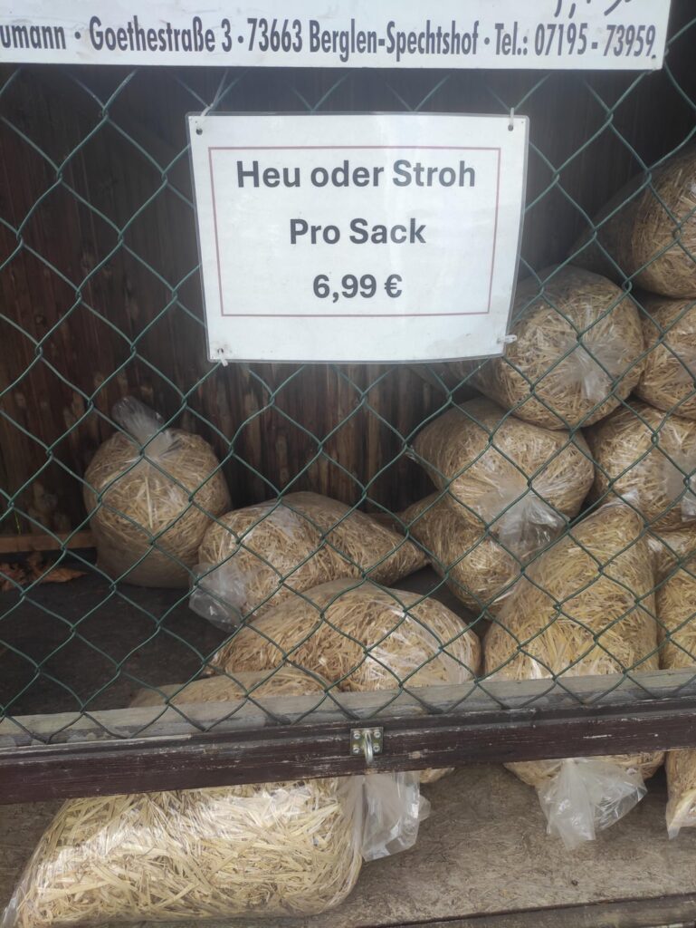 Mulch Stroh/Heu
