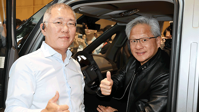 Nvidia-CEO besucht am 4. Tag große Unternehmen in Südkorea