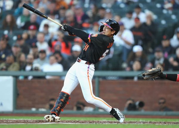 Lee Jung-hoo von den Giants stellt mit einer Serie von 17 Spielen den MLB-Rekord für südkoreanische Spieler auf