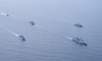 Die Marine führt Flottenkampfübungen in westlichen und südlichen Gewässern durch