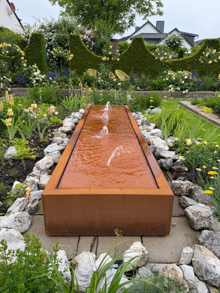 Springbrunnen Rosenzentrum Rosendahl