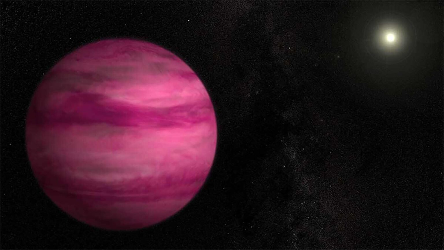 Der „Pink Planet“ birgt eine salzige Atmosphäre