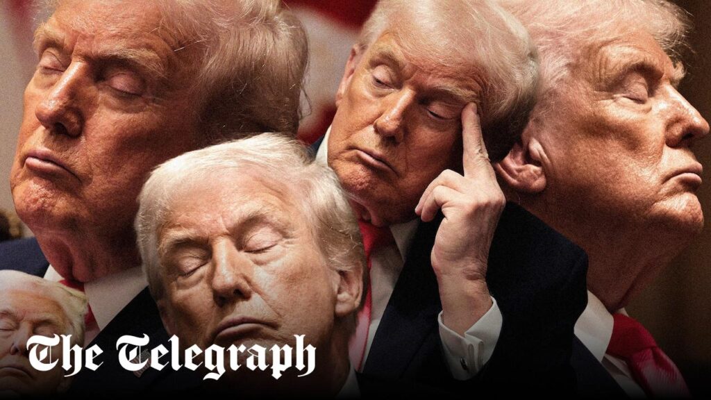 Mit 80 Jahren ist Trump zum „Sleepy Don“ geworden