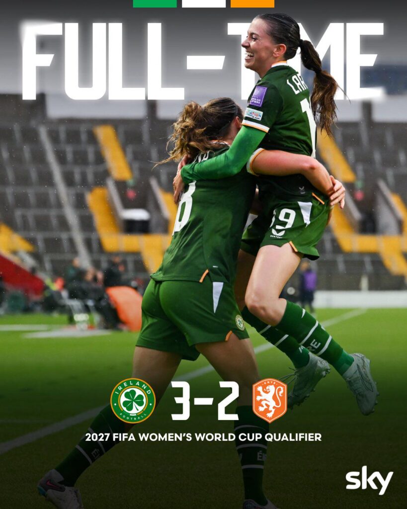 Irland besiegte die Niederlande mit 3:2 #COYGIG