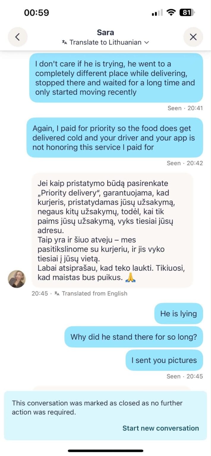 Es handelt sich um Prototypen der Priority Delivery