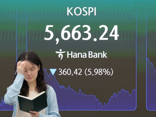 KOSPI fällt um fast 6 %, fällt nach zweitägigem Einbruch unter die 6.000-Marke