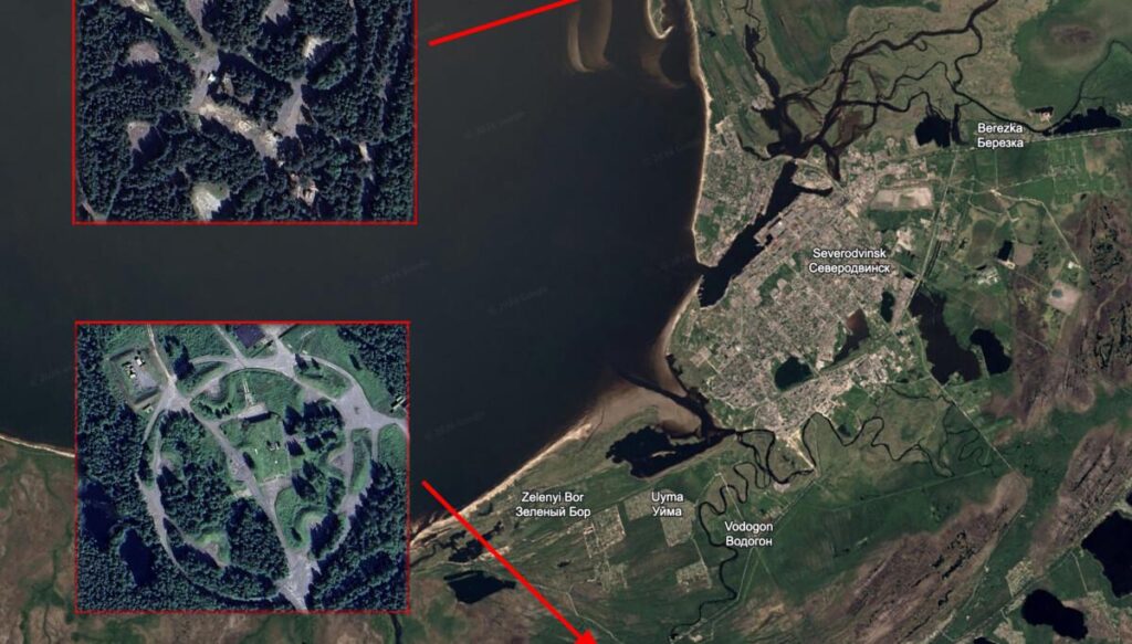 Satellitenbilder deuten auf die Verlegung von Luftverteidigungssystemen aus Sewerodwinsk hin