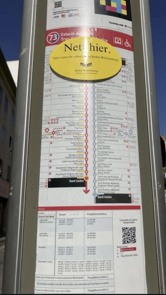 Die ganze Sticker-Club-Sache ist cool, aber nicht, wenn sie auf der Buskarte steht …