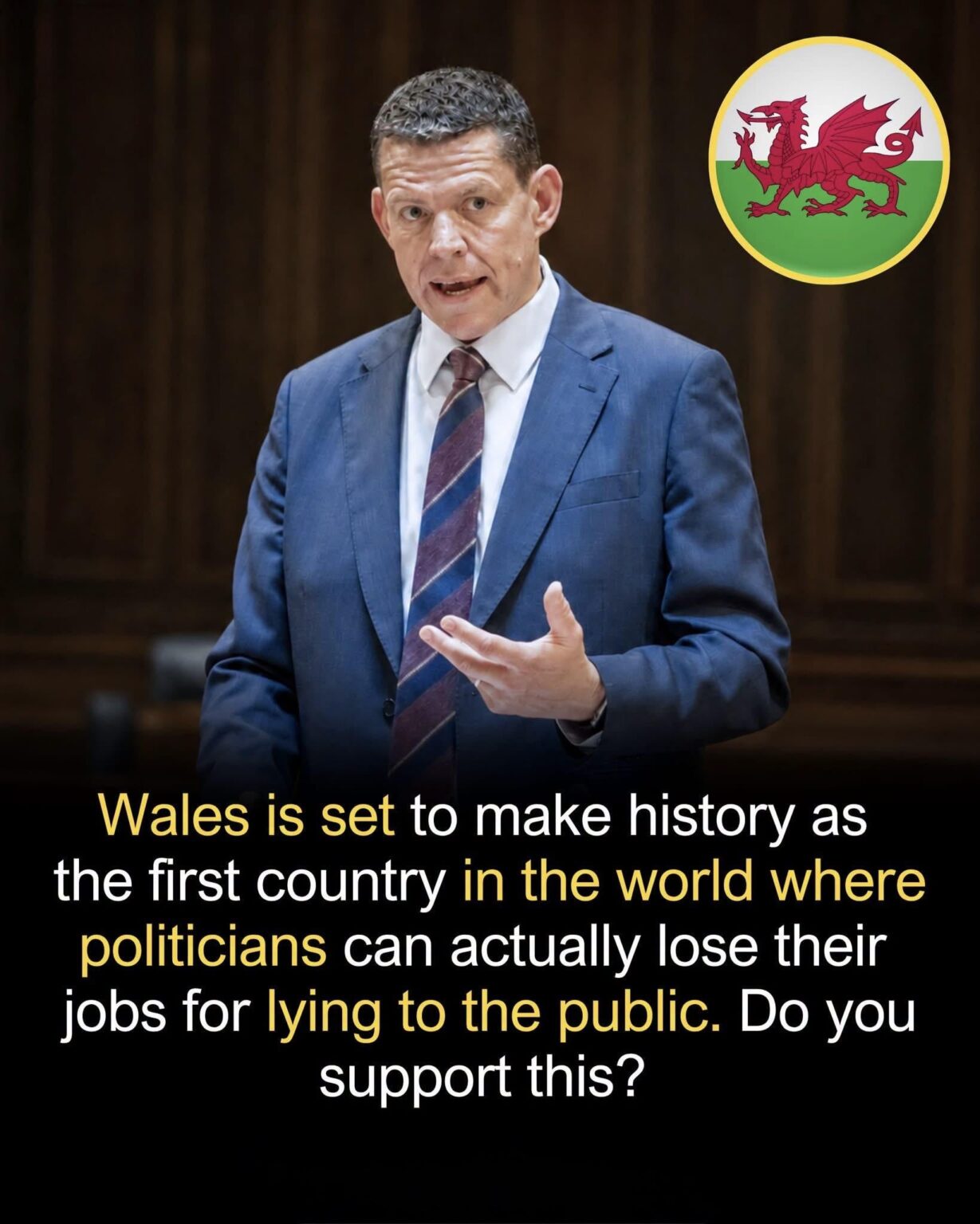 Politiker verlieren ihren Job, weil sie in Wales die Öffentlichkeit belogen haben.