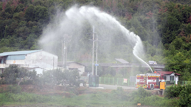 Nationale Feuermobilisierungsanordnung wurde verlängert, da die Dürre in der Provinz S. Gyeongsang anhält
