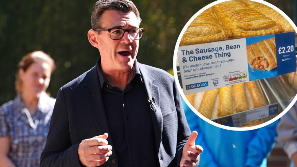 Greggs benennt Andy Burnhams Lieblingsgebäck um, nachdem das LBC-Interview des Premierministers die Verkäufe in die Höhe schnellen ließ | LBC