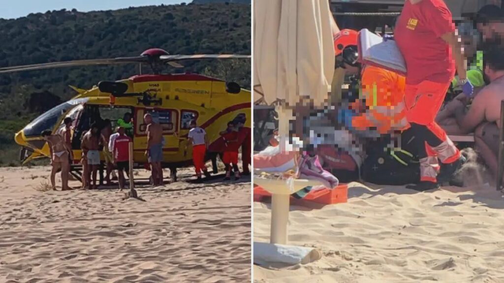 Chia (Domus de Maria, Kalifornien, Sardinien), 17-jähriges Mädchen, in Su Giudeu von einem Flüchtlingsboot überwältigt und verletzt: Sie meint es ernst Chia (Domus de Maria, Kalifornien, Sardinien), 17-jähriges Mädchen, in Su Giudeu von einem Flüchtlingsboot überwältigt und verletzt: Sie meint es ernst