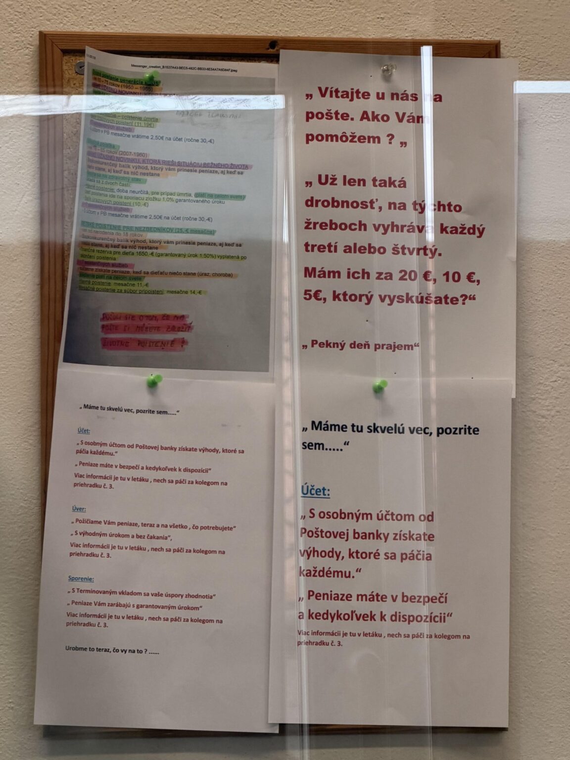 LKW bei der Post