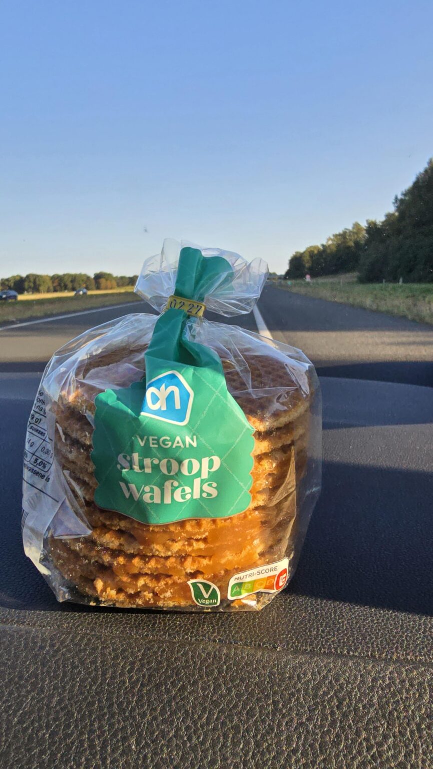Vegane Strrmoopwaffels von Albert Heijn