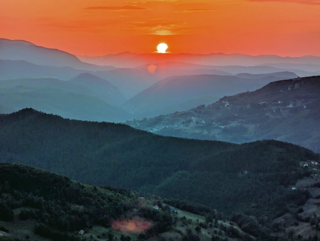 Sonnenfinsternis im Norden Montenegros