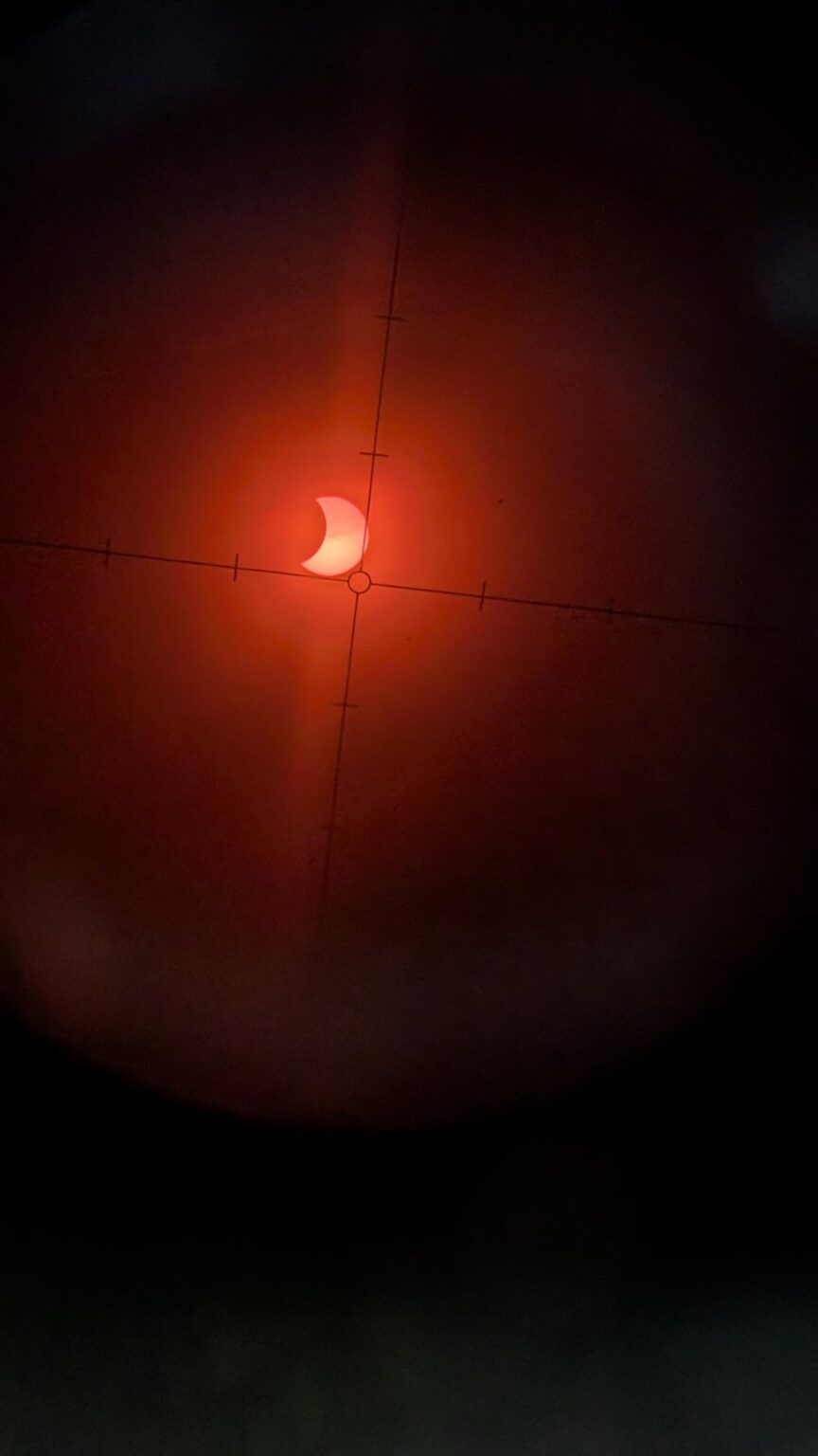 Eine Art Sonnenfinsternis
