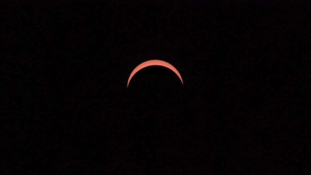 Partielle Sonnenfinsternis Berdorf