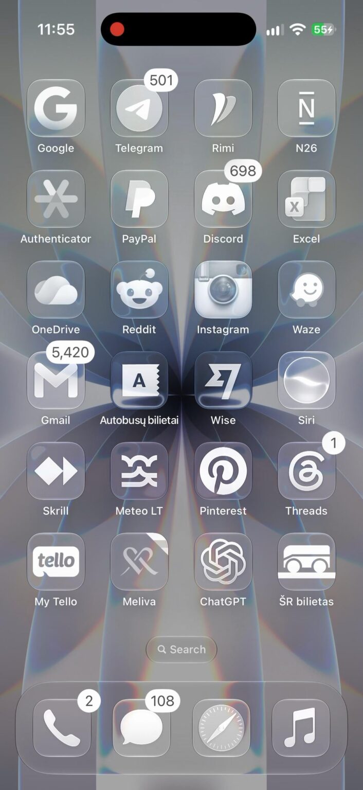 iOS 27.2 Beta, ich weiß nicht, ob es auch auf 27.0 stabil läuft 🫣