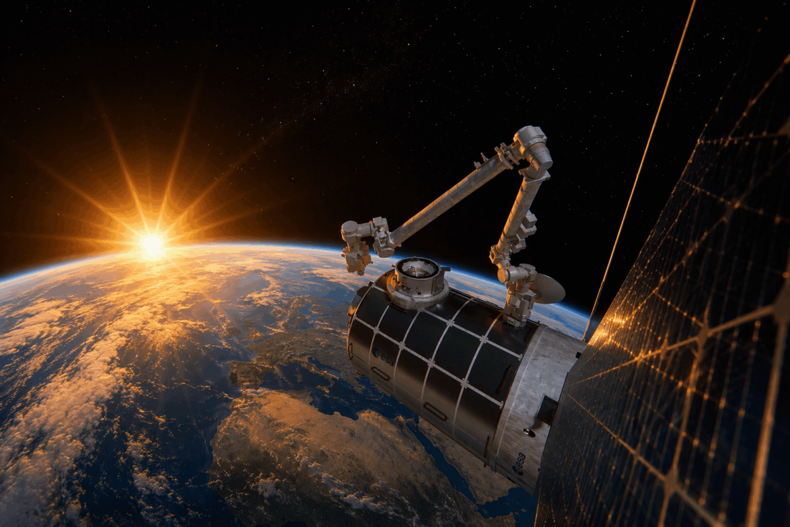 ESA untersucht potenziellen künftigen orbitalen Außenposten unter europäischer Führung