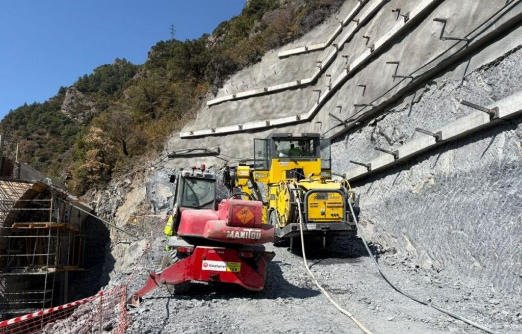 Die Detonationen bei den Arbeiten an der Nordmündung des Rocafort-Tunnels wurden zwei Wochen lang gestoppt