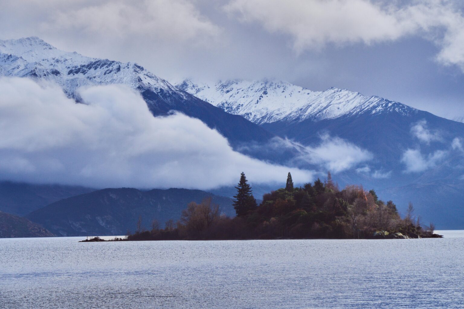 Lake Wānaka und Ruby Island, Neuseeland