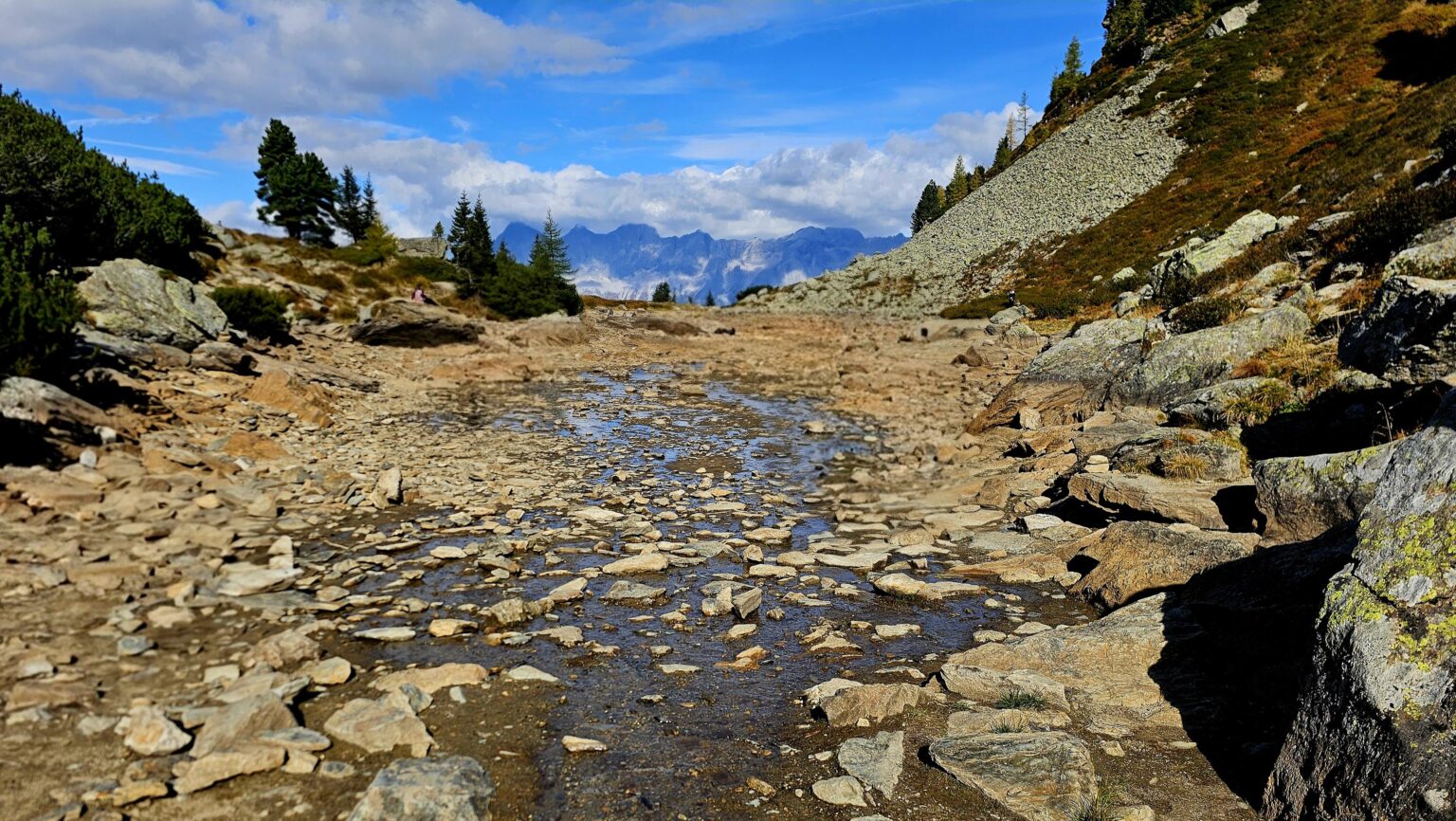 Bilder von Österreich - der Spiegelsee hat wieder Wasser