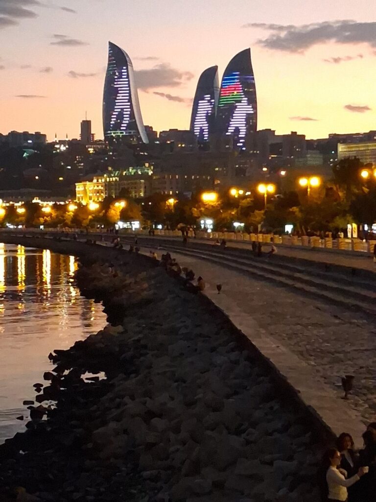 Guten Morgen #Baku #Aserbaidschan, ich liebe es hier!
