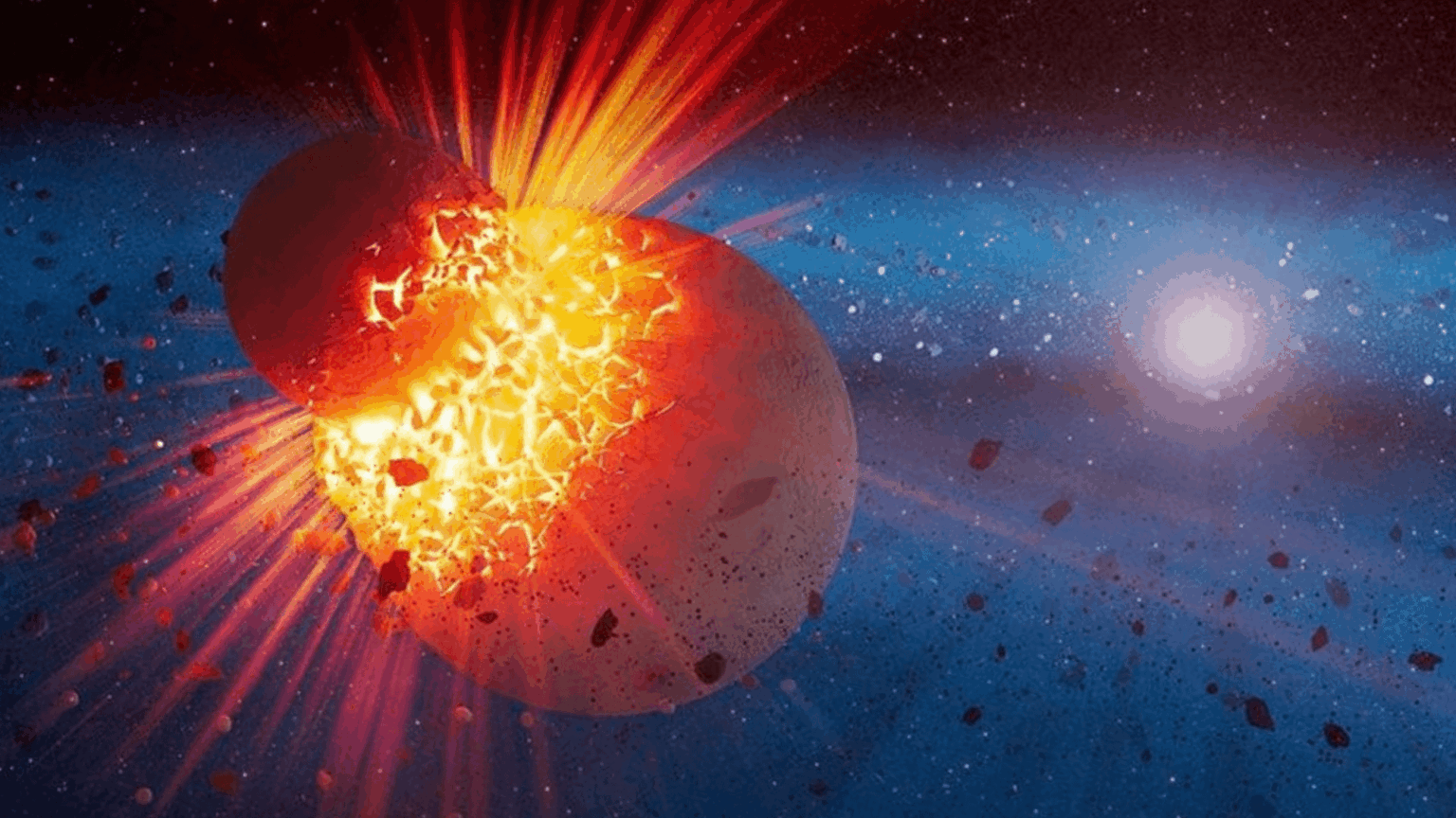 Welten prallen aufeinander! Das James Webb-Weltraumteleskop untersucht, was passiert, wenn Planeten zusammenstoßen Welten prallen aufeinander! Das James Webb-Weltraumteleskop untersucht, was passiert, wenn Planeten zusammenstoßen