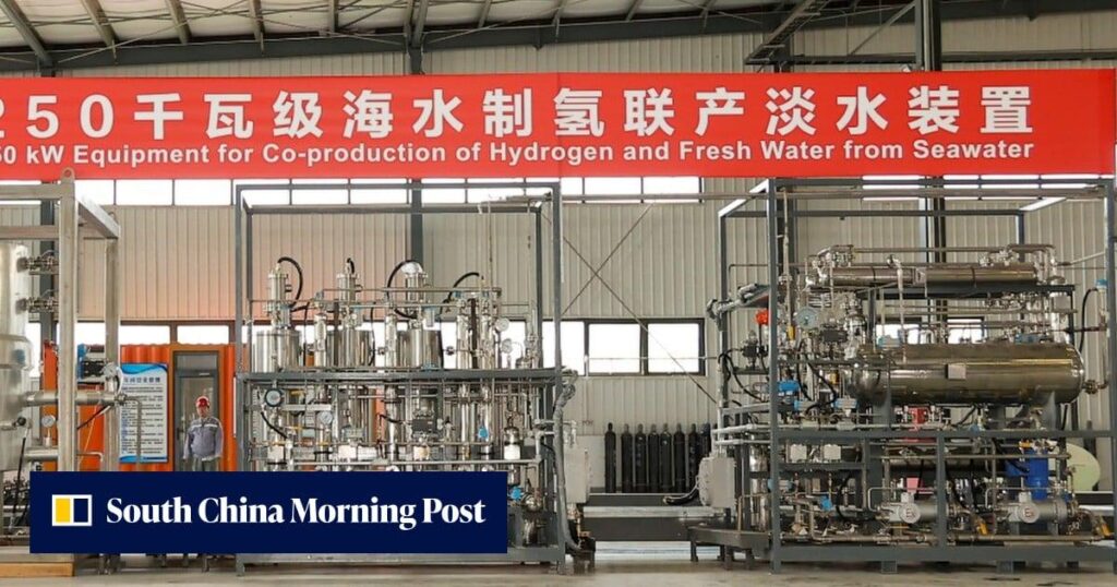 China entwickelt Anlage zur Gewinnung von Wasserstoff, Süßwasser und Uran aus dem Meer