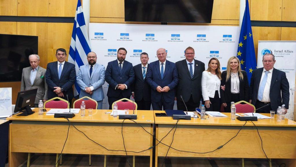 Die Fraktion „Alliierte Israels“ wurde vom griechischen Parlament übernommen