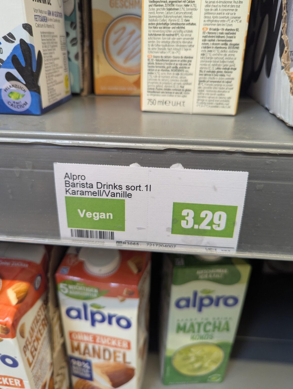 Alpro l, Ernsthaft? Von 2,50 auf 2,80 war schon hart und nun so?